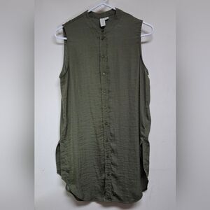Joie Button Down Tunic Small Polyester Comfy Casual Lightweight
